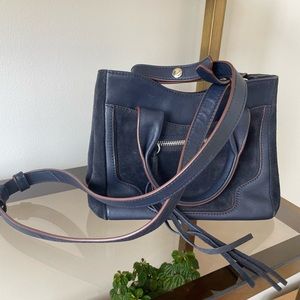 Elizabeth and James Blue Cross Body Purse